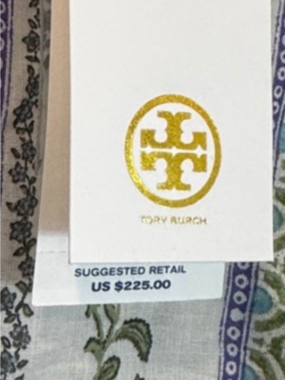NWT Tory Burch Multicolor Engineered Botanical Blouse Sz 12 - Picture 5 of 9
